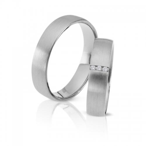 Herzog Trauringe/Eheringe Weißgold 3792