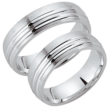 Produktbild: Hochzeitstrauringe Eheringe/Trauringe, Prata, HT 021