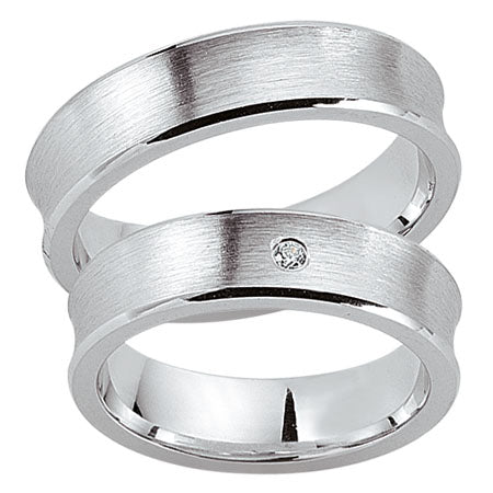 Hochzeitstrauringe, Eheringe/Trauringe, Prata, HT 034
