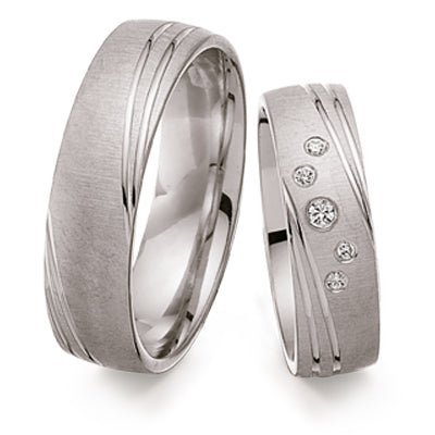 Produktbild: Hochzeitstrauringe Eheringe/Trauringe, Prata, HT 090