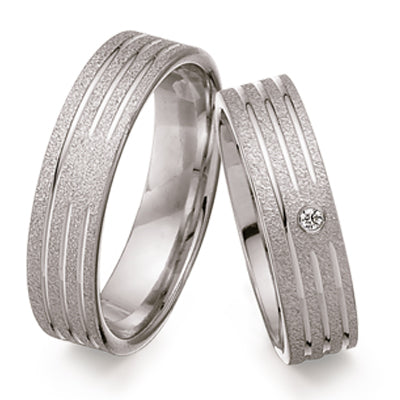 Produktbild: Hochzeitstrauringe Eheringe/Trauringe, Prata, HT 100