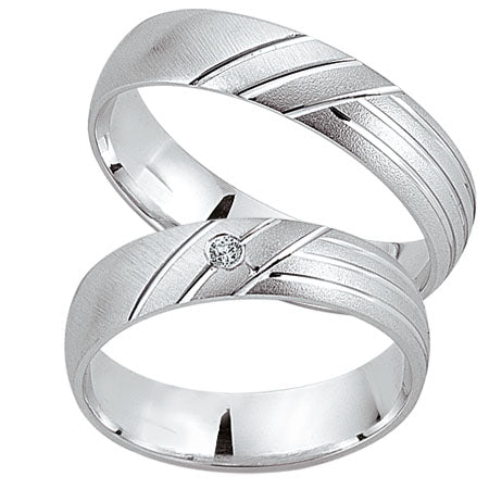 Produktbild: Hochzeitstrauringe Eheringe/Trauringe, Prata, HT 116