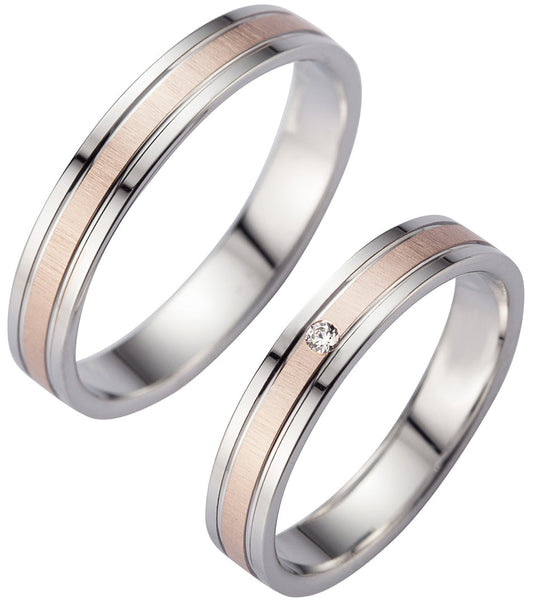 Cilor Trauringe/Eheringe Perfect Love Bicolor HR 21A