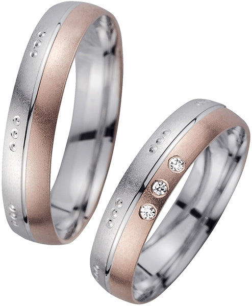 Cilor Trauringe/Eheringe Perfect Love Bicolor HR 243A