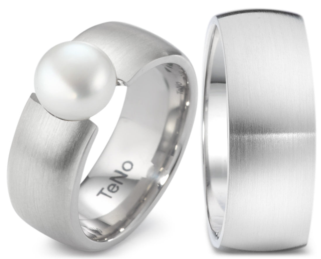 Produktbild: TeNo Trauringe/Eheringe PURE DESIGN TAMOR SATIN 069.2600.XX-069.26PW01.XX