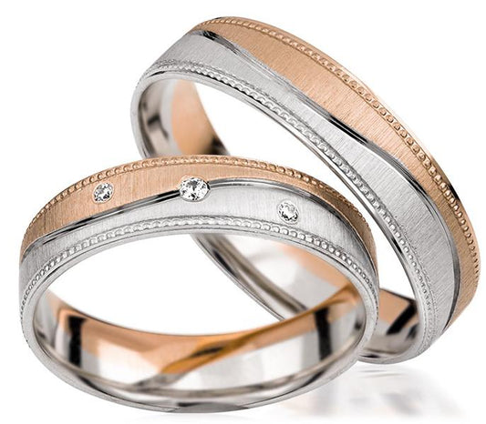 Simon & Söhne Trauringe/Eheringe Basic Bicolor S 139