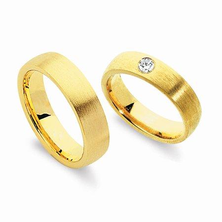 Schwarz Trauringe/Eheringe Basic SW050