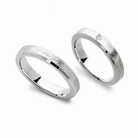 Schwarz Trauringe/Eheringe Basic SW066