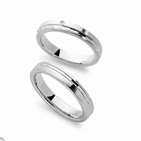 Schwarz Trauringe/Eheringe Basic SW067