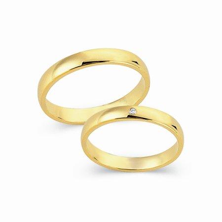 Schwarz Trauringe/Eheringe Basic SW155