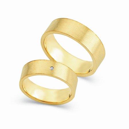 Schwarz Trauringe/Eheringe Basic SW167