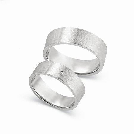 Schwarz Trauringe/Eheringe Basic SW177