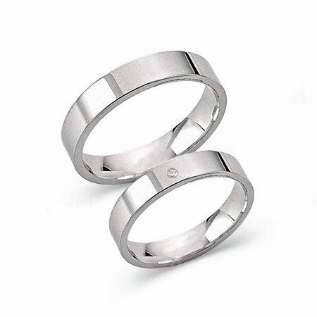 Schwarz Trauringe/Eheringe Basic SW182