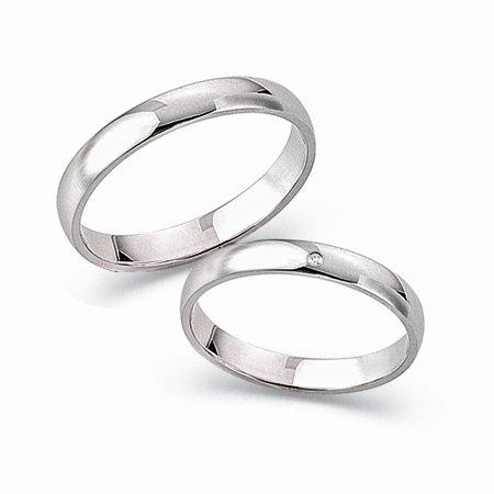 Schwarz Trauringe/Eheringe Basic SW185