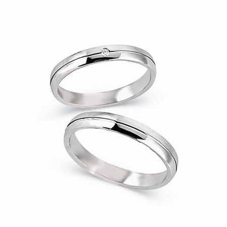 Schwarz Trauringe/Eheringe Basic SW191