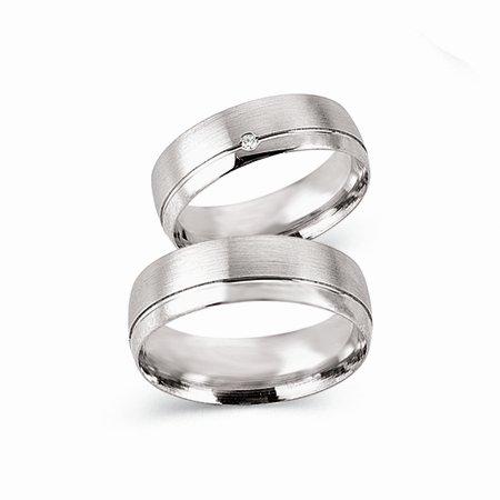 Schwarz Trauringe/Eheringe Basic SW197