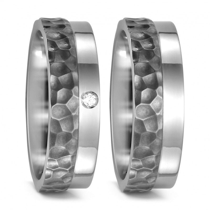 Produktbild: TitanFactory Titan Trauringe/Eheringe 52445/001/003/2000-52446/001/000/2000