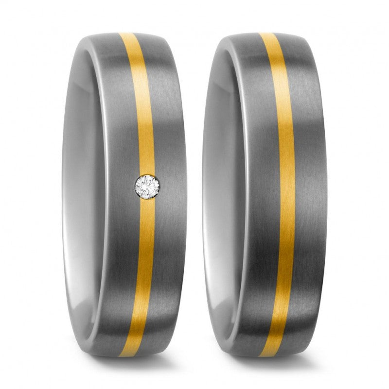 Produktbild: TitanFactory Trauringe/Eheringe 51078/001/002/7201-51078/001/000/7201