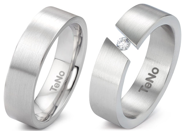 Produktbild: TeNo Trauringe/Eheringe DELUXX YUNIS 069.0200.XX-069.0237.XX