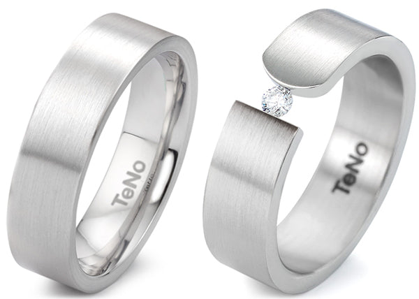 Produktbild: TeNo Trauringe/Eheringe DELUXX YUNIS 069.0200.XX-069.0277.XX