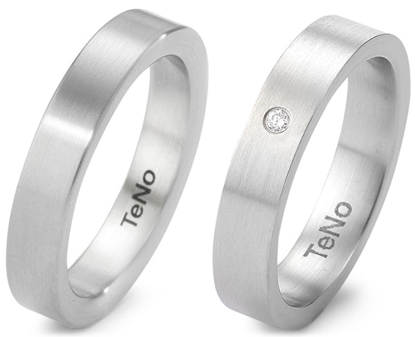 Produktbild: TeNo Trauringe/Eheringe DELUXX YUNIS 069.0100.XX-069.0112.XX