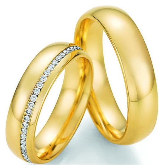 Produktbild: Nowotny Collection Ruesch Eheringe Honeymoon Premium 02/51130/055-02/51140/055