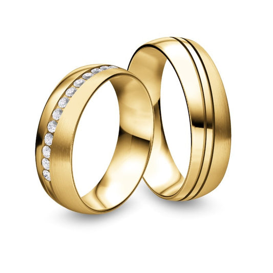 Produktbild: Nowotny Collection Ruesch Trauringe Honeymoon Premium 02/51150/060-02/51160/060