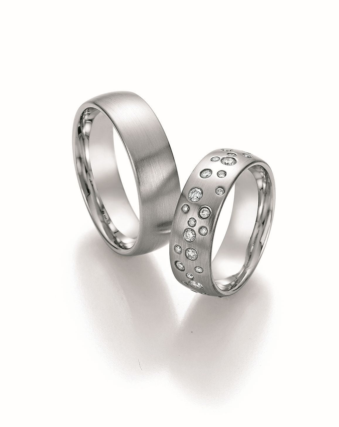 Produktbild: Nowotny Collection Ruesch Trauringe/Eheringe La Bellezza 02/50030-065-02/50040-065
