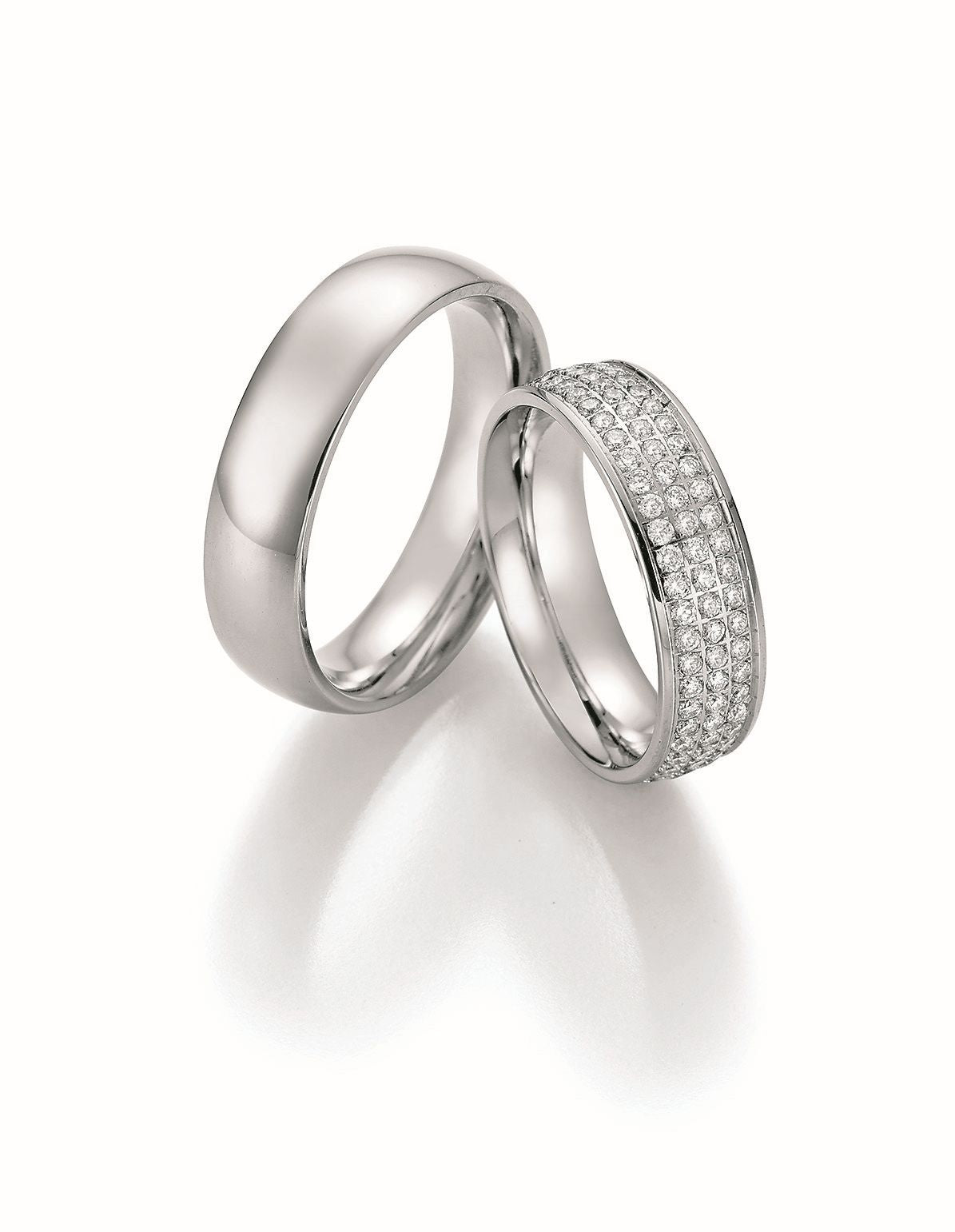 Produktbild: Nowotny Collection Ruesch Trauringe/Eheringe La Bellezza 02/50150-060-02/50160-060