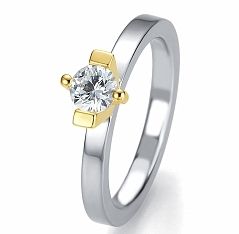 Produktbild: Verlobungsring/Vorsteckring Weißgold Breuning 48/04768