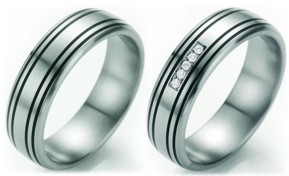 Produktbild: TeNo Trauringe/Eheringe PARTNER TITAN TaMoR 064.2500.D59-064.25P01.D59