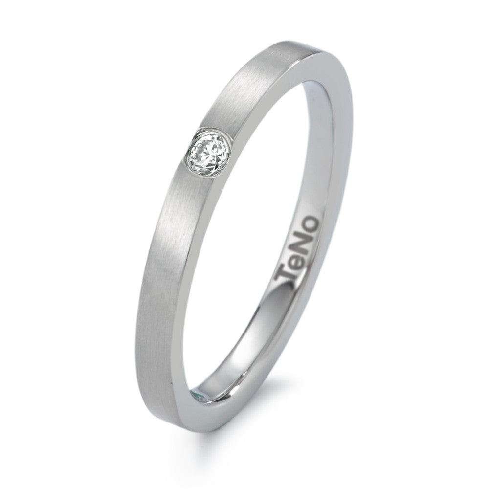 Produktbild: TeNo Verlobungs- Vorsteck- Solitärring DELUXX ADIT SATIN 069.17M17.XX