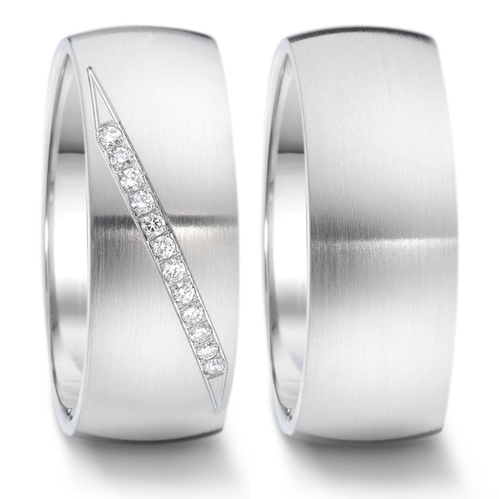 Produktbild: TeNo Trauringe/Eheringe PURE DESIGN TAMOR SATIN 069.2600.XX-069.26P07.XX