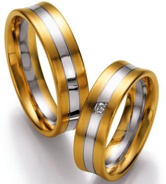 Produktbild: Nowotny Collection Ruesch Eheringe/Trauringe Bicolor 72/10110/060-72/10120/060