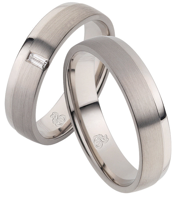 Produktbild: Rauschmayer Eheringe/Trauringe Elements - Palladium 11-05428/10-05428