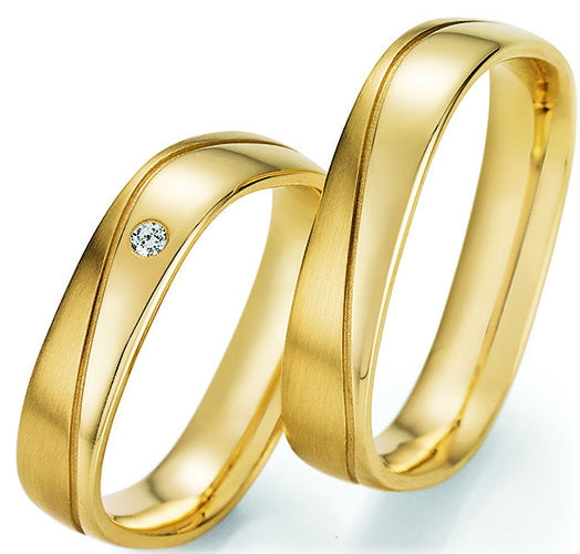 Produktbild: Nowotny Collection Ruesch Trauringe/Eheringe Honeymoon Quadra 66/49110/045-66/49120/045
