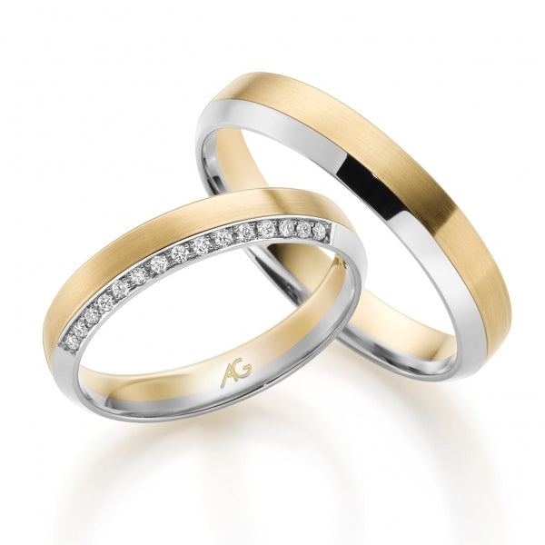 Produktbild: Gerstner Eheringe/Trauringe Bicolor 4/28779/3.5-28779/4