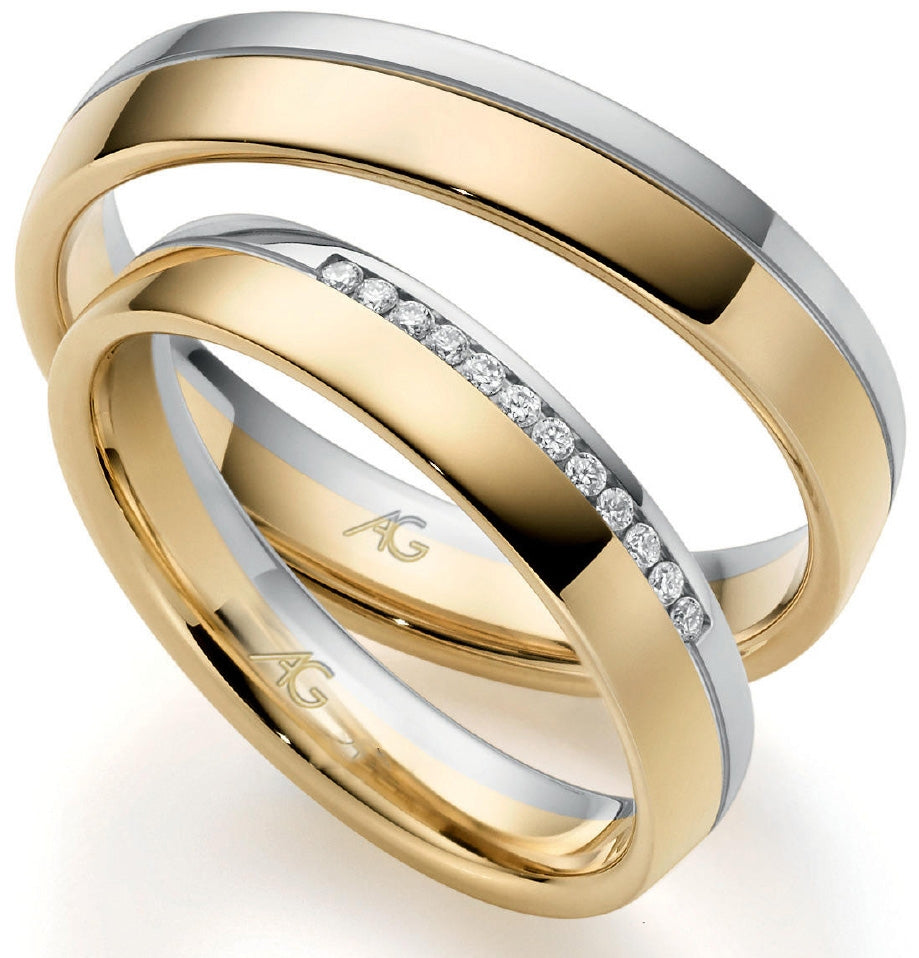 Produktbild: Gerstner Eheringe/Trauringe Bicolor 4/28780/4-28780/4.5