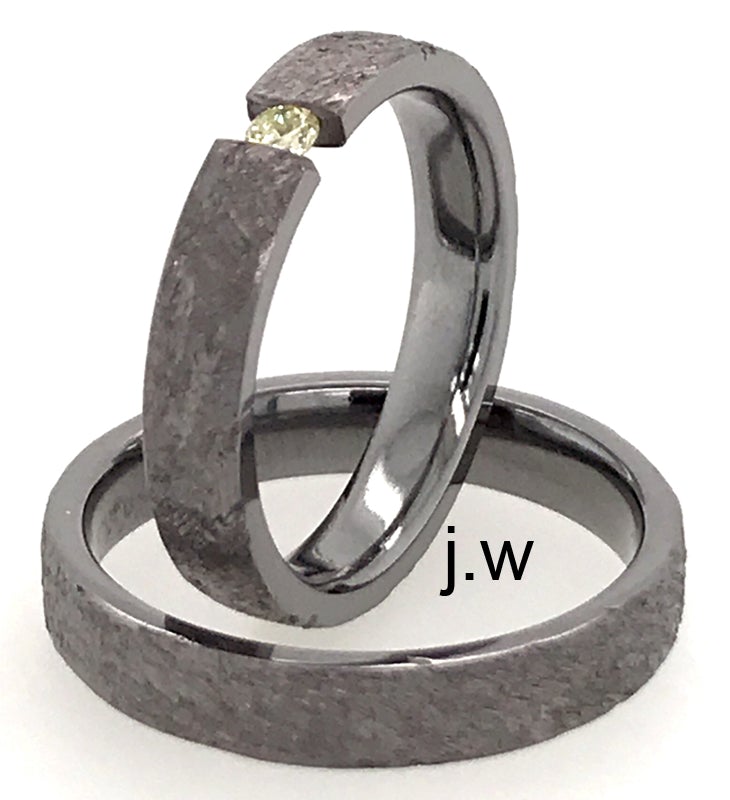 Produktbild: Tantalum Magic Tantal Trauringe 31071-30071S