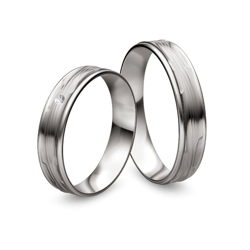 Produktbild: Nowotny Collection Ruesch Trauringe/Eheringe Honeymoon Pure V 66/43030/045-66/43040/045