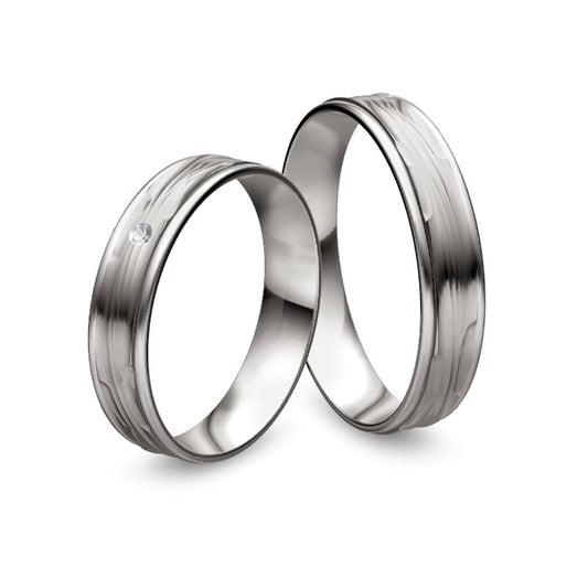 Produktbild: Nowotny Collection Ruesch Trauringe/Eheringe Honeymoon Pure V 66/43030/045-66/43040/045
