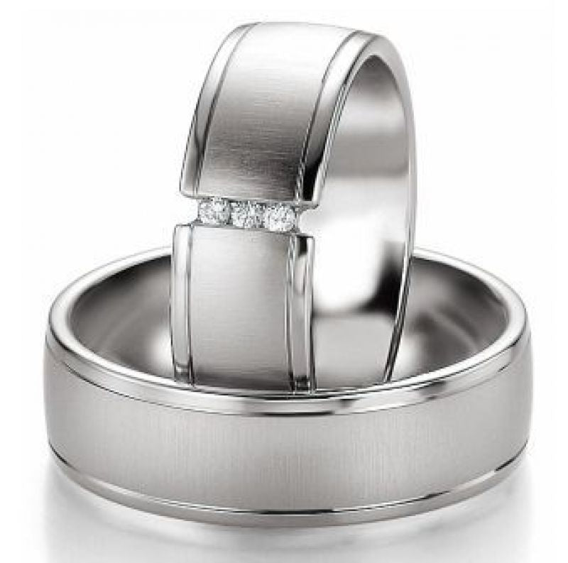 Produktbild: Breuning Trauringe/Eheringe Palladium 48/02603-48/02604