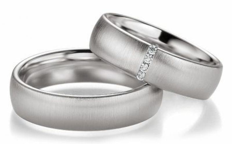 Produktbild: Breuning Trauringe/Eheringe Palladium 48/02607-48/02608