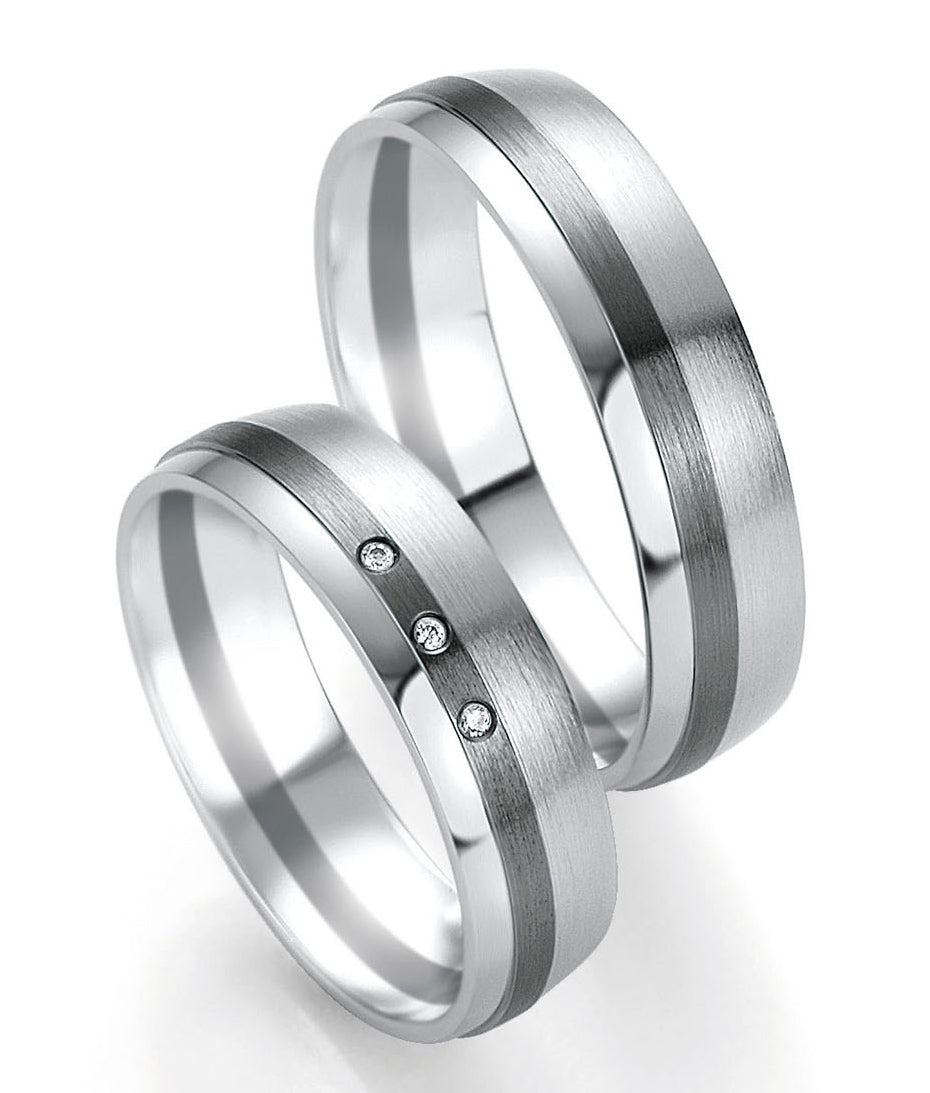 Produktbild: Breuning Trauringe/Eheringe Smart-Line Moonlight 48/07157-48/07158
