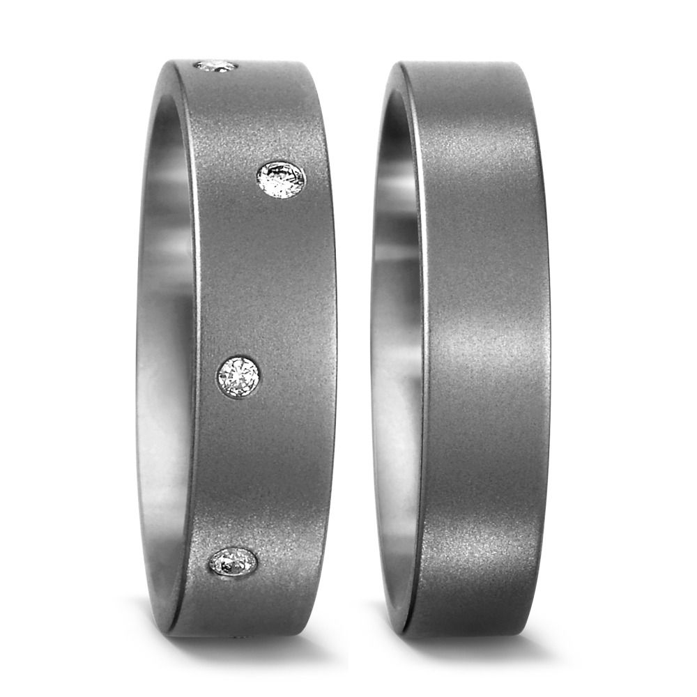 TitanFactory Titan Trauringe/Eheringe 50887/002/014/2000-50887/002/000/2000