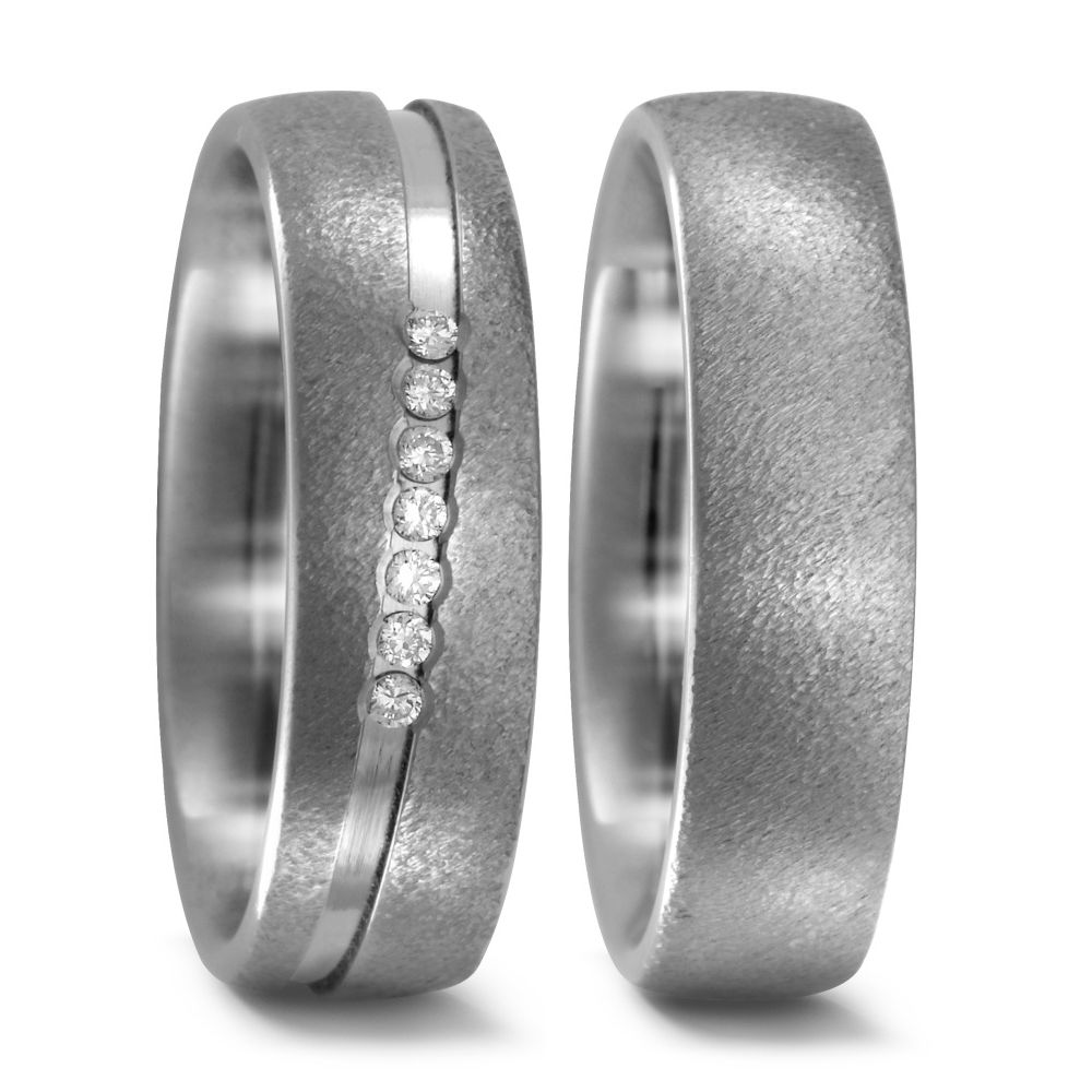 TitanFactory Titan Trauringe/Eheringe 51923/009/007/2000-51813/009/000/2000