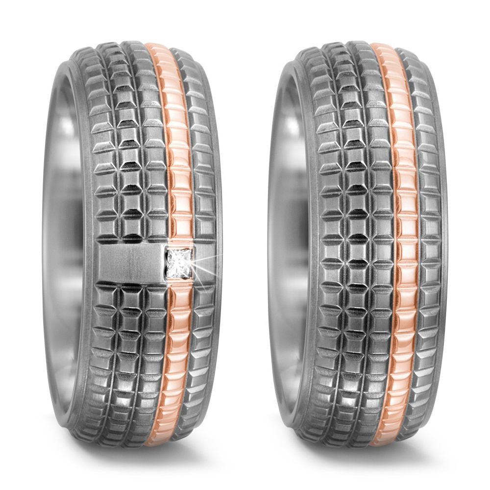 Produktbild: TitanFactory Eheringe/Trauringe Bicolor 52504/001/C70/7203-52504/001/000/7203