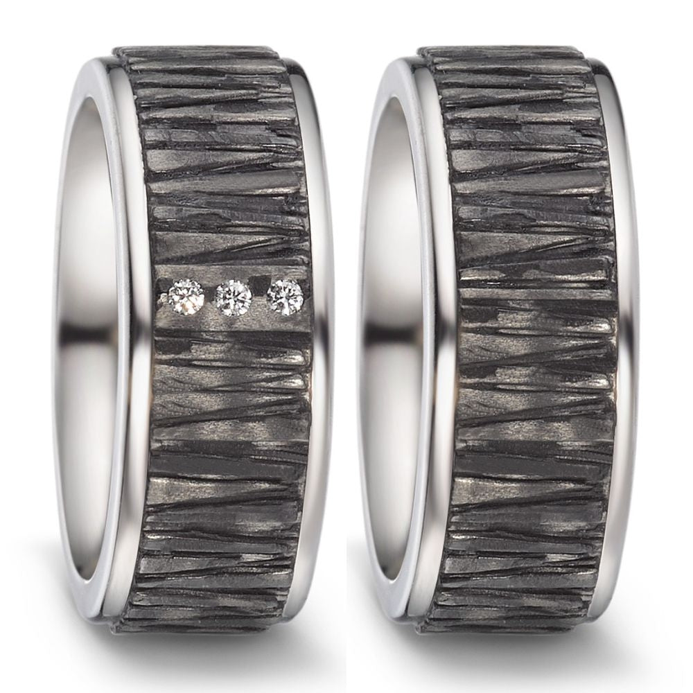 Produktbild: TitanFactory Eheringe/Trauringe Bicolor 52546/001/003/2050-52546/001/000/2050
