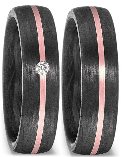 Produktbild: TitanFactory Eheringe/Trauringe Bicolor 59351/003/005/N556-59351/003/000/N556