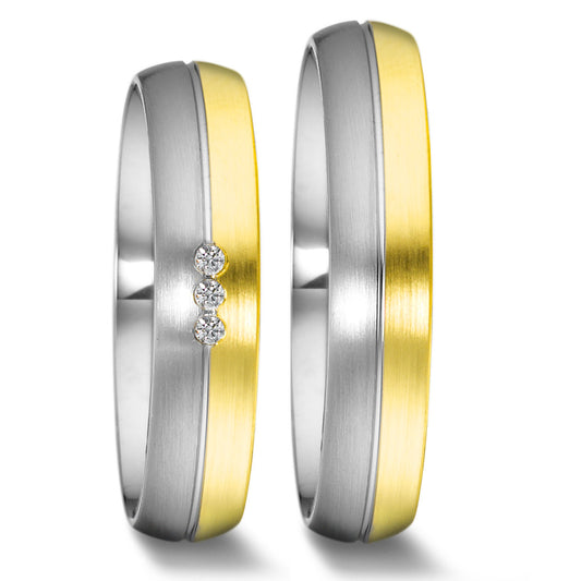 Produktbild: Weidner Trauringe/Eheringe Partnerringe, Trauringe,  Bicolor 62031